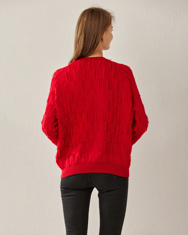 Crew Neck Luxe Cashmere Sweater