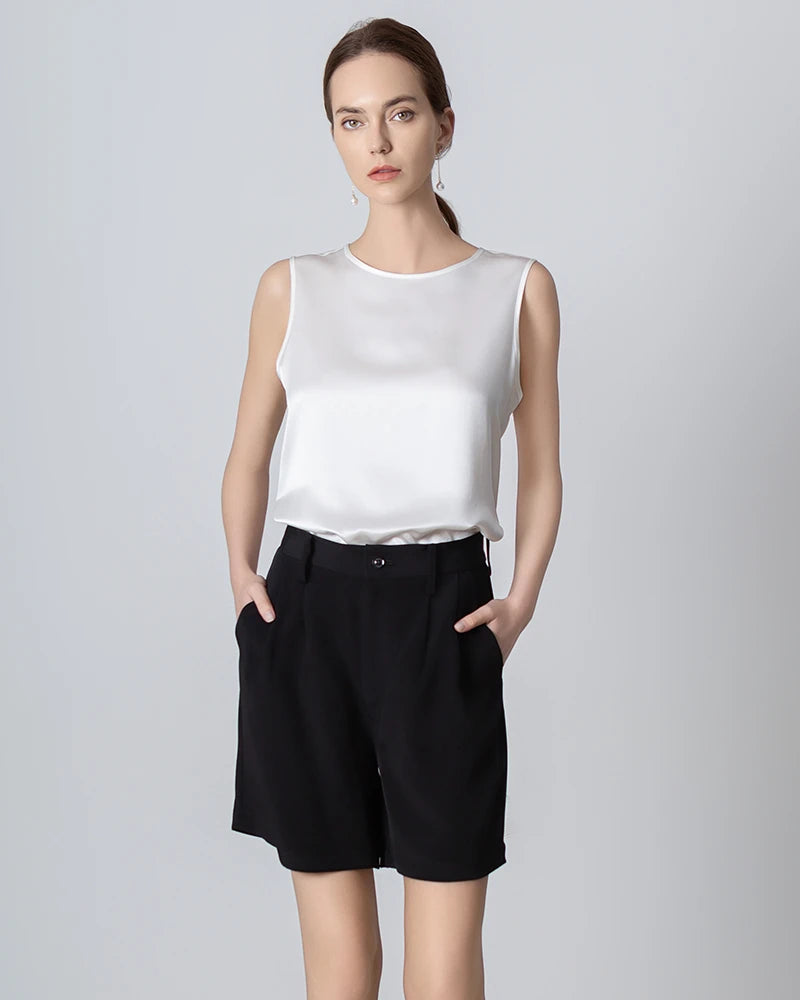 40 Momme Silk Bermuda Shorts