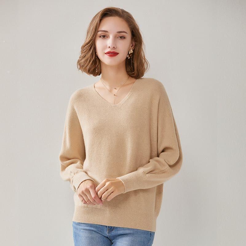 Loft V-Neck Cashmere Sweater
