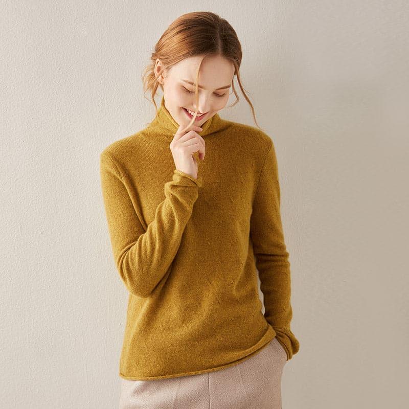 Soft Thin Knit Cashmere Sweater