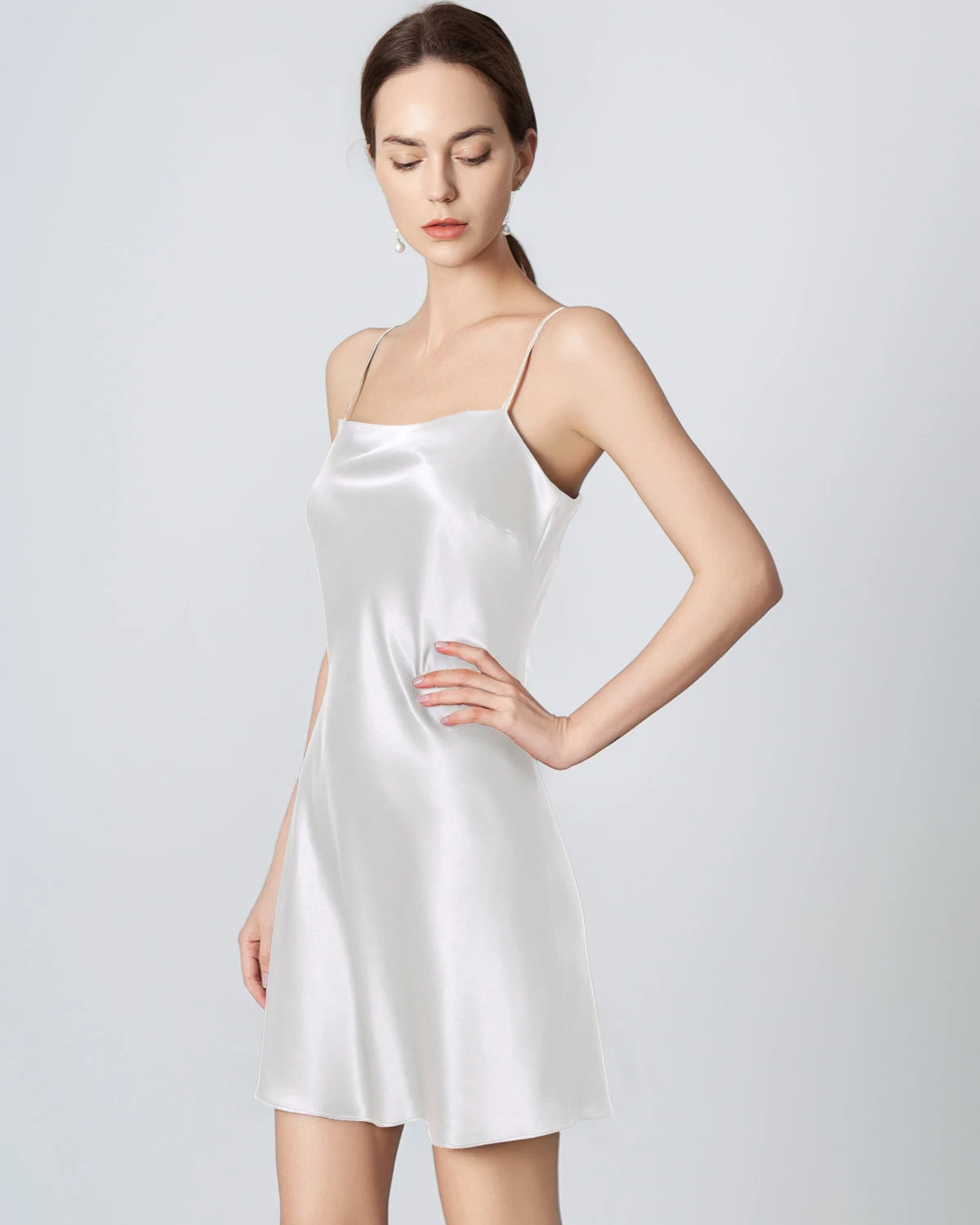 Silk Mini Cami Dress