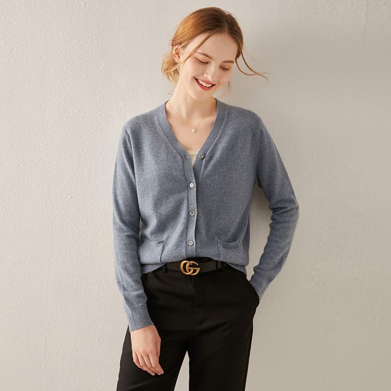 Knit Cashmere Cardigan