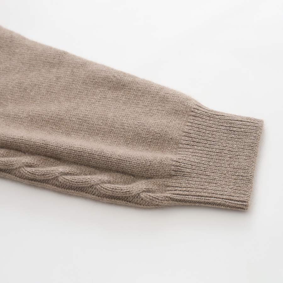 Cashmere Medium Length Cardigan