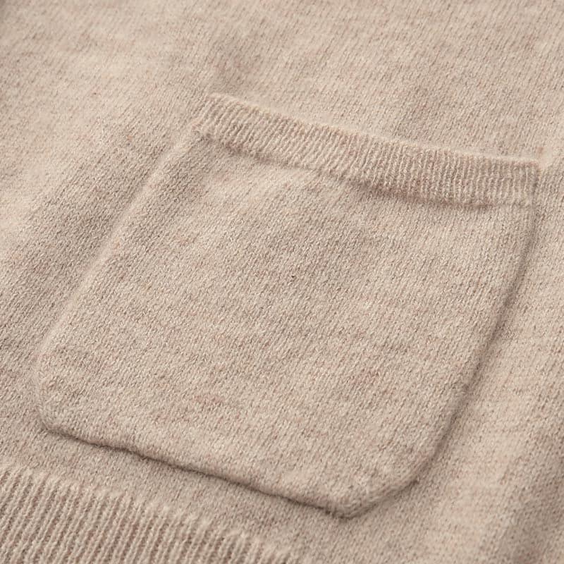 Crewneck Pure Cashmere Cardigan